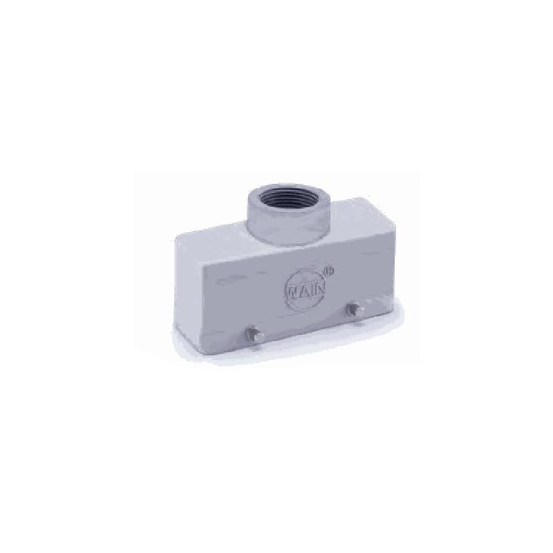 Capot 24B, Aluminium moulé sous pression, IP65, Sortie verticale, M32
